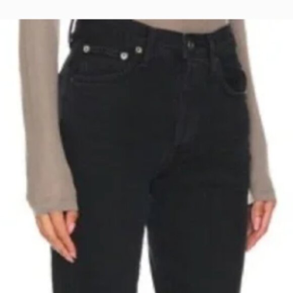 AGOLDE Black Devon Ankle Jeans Size 27 - Picture 5 of 14